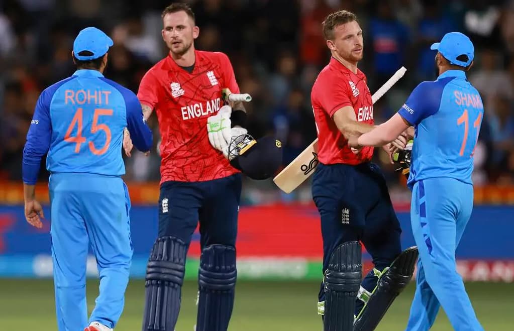 India National Cricket Team vs England Cricket Team Match Scorecard