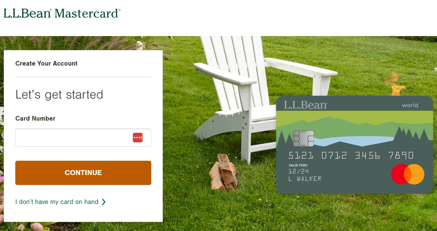 Activate.LLBean Mastercard.com