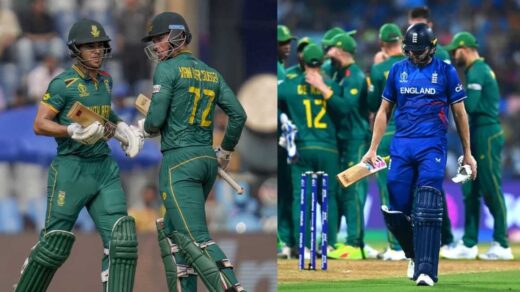 South Africa National Cricket Team vs England Cricket Team Timeline